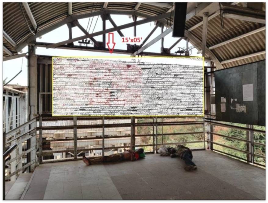 hoarding (FOB) - at Kopar Station - near kopar station,   kopar,   Mumbai,   Maharashtra