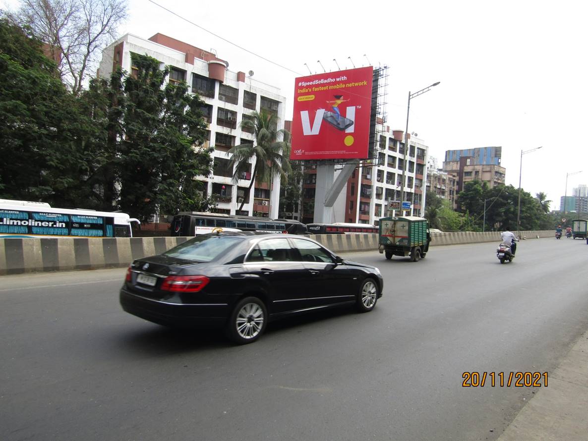 Billboard - WEH Borivali Near National Park MT - WEH Dahisar Towards kandivali- LHS,   Western Express Highway,   Mumbai,   Maharashtra