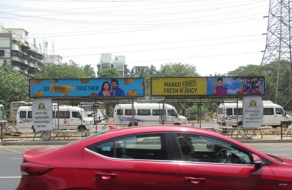 Street Furniture BQS - WEH Goregaon Opp. Hub Mall - towards western express highway,   Western Suburb,   Mumbai,   Maharashtra