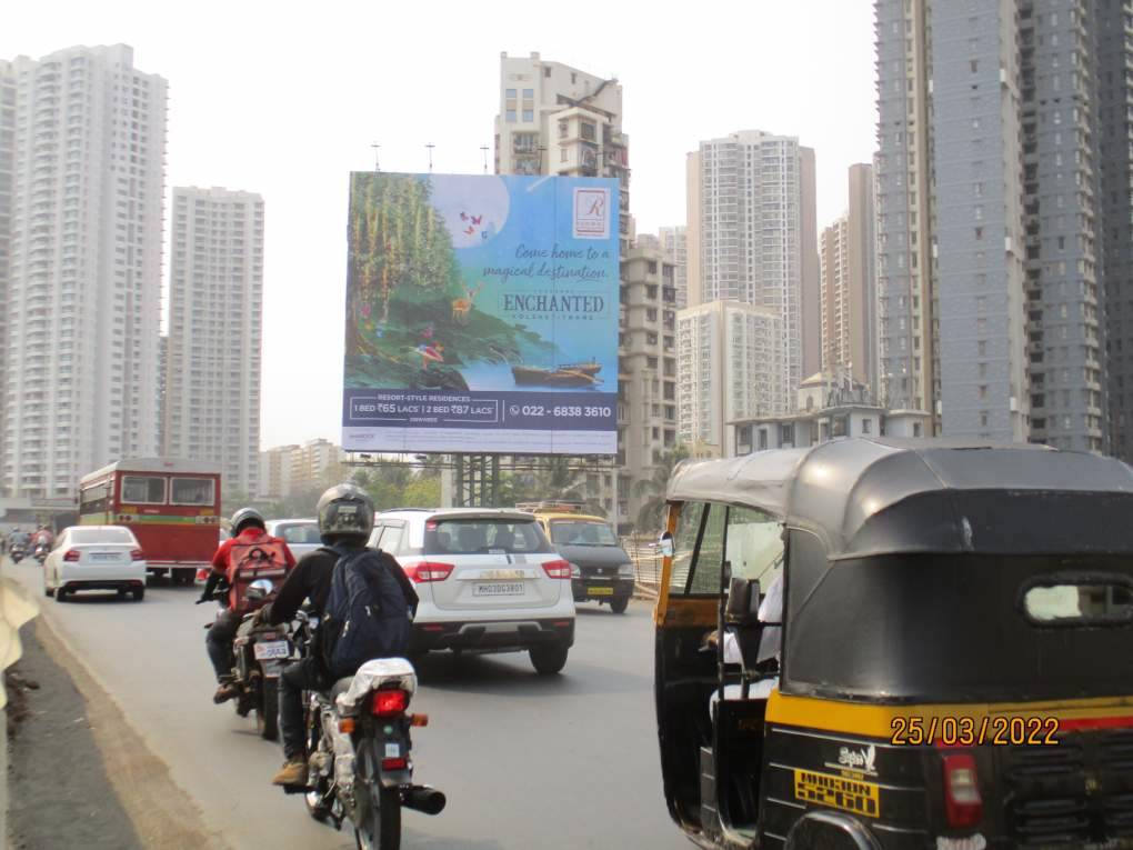 hoarding - Nahur Rob Highway to LBS RHS -E/T - towards nahur, Nahur, Mumbai, Maharashtra hoarding - Nahur Rob Highway to LBS RHS -E/T - towards nahur, Nahur, Mumbai, Maharashtra