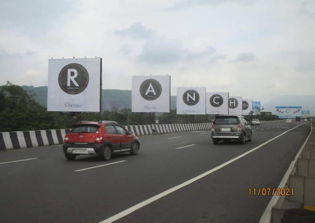 hoarding - Mumbai to Pune nr kalamboli junction 4-E/T - nr kalamboli junction,   Mumbai to Pune,   Mumbai,   Maharashtra