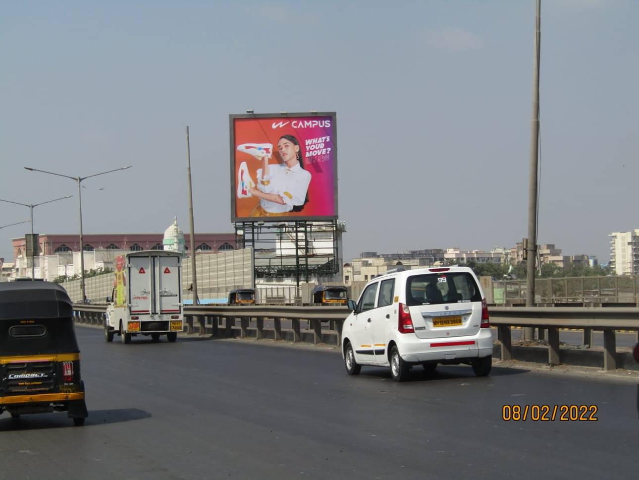 Hoarding - SCLR RHS Towards BKC Bandra 2nd - Near Tilak Nagar Terminus,   SCLR,   Mumbai,   Maharashtra