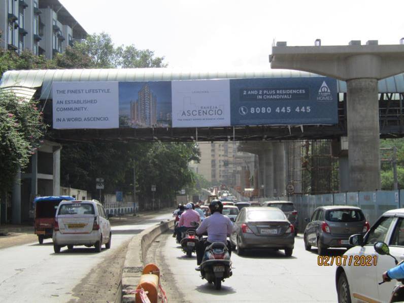 Gantry - JVLR - at Powai Hiranandani Junction -TFT EEH To Powai - towards powai, POWAI/JVLR, Mumbai, Maharashtra Gantry - JVLR - at Powai Hiranandani Junction -TFT EEH To Powai - towards powai, POWAI/JVLR, Mumbai, Maharashtra