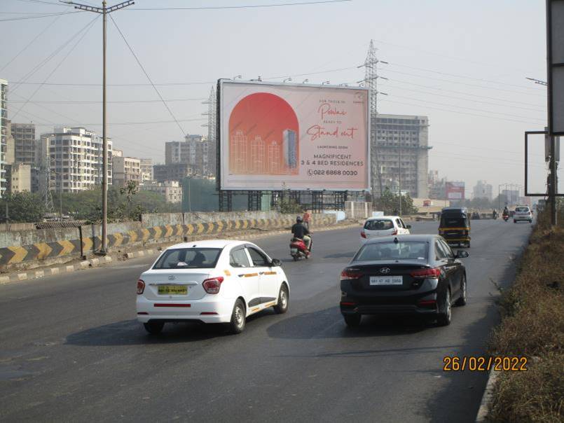 Billboard - EEH Chembur Amar Mahal LHS (ET)Chembur,  Amar Mahal Junction
- TFT Sion to Ghatkoper LHS - towards chembur,   AMAR MAHAL ROB,   Mumbai,   Maharashtra