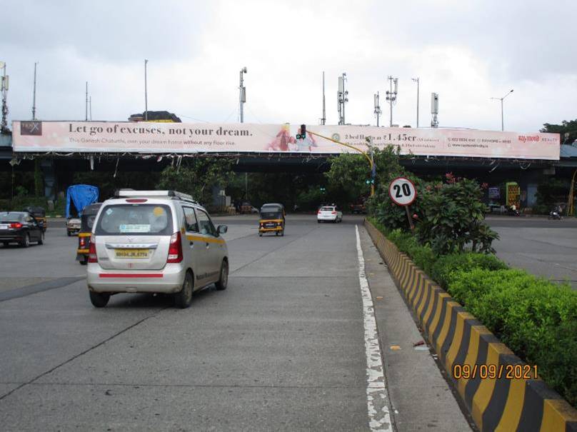 Gantry - AGLR Near Ghatkopar Depot at EEH Junction -TFT Ghatkopar/LBS to EEH/Thane/Sion - towards ghatkopar,   EEH-GHATKOPAR/MULUND,   Mumbai,   Maharashtra
