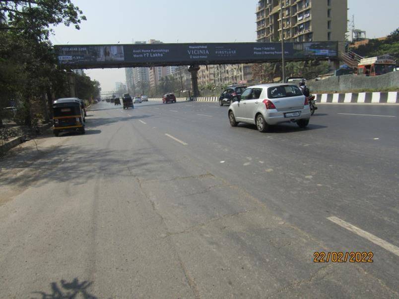Gantry - At EEH After Vikhroli Fly Over -TFT Mulund to Sion - towards vikhroli,   EEH-GHATKOPAR/MULUND,   Mumbai,   Maharashtra