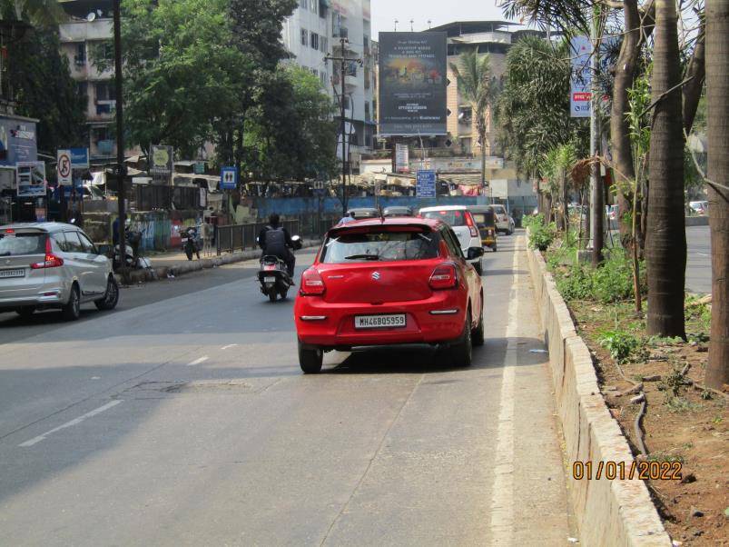 Billboard - Airoli Circle Before Garam Masala-TFT Thane belapur Road to Airoli toll - towards airoli circle,   Navi Mumbai,   Mumbai,   Maharashtra
