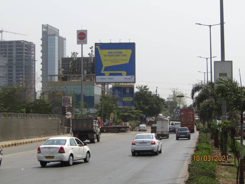 Billboard - Opp Turbhe Railway station I AT IKEA Mall,  Thane Belapur road-TFT Thane To Vashi - towards turbhe railway station,   Navi Mumbai,   Mumbai,   Maharashtra