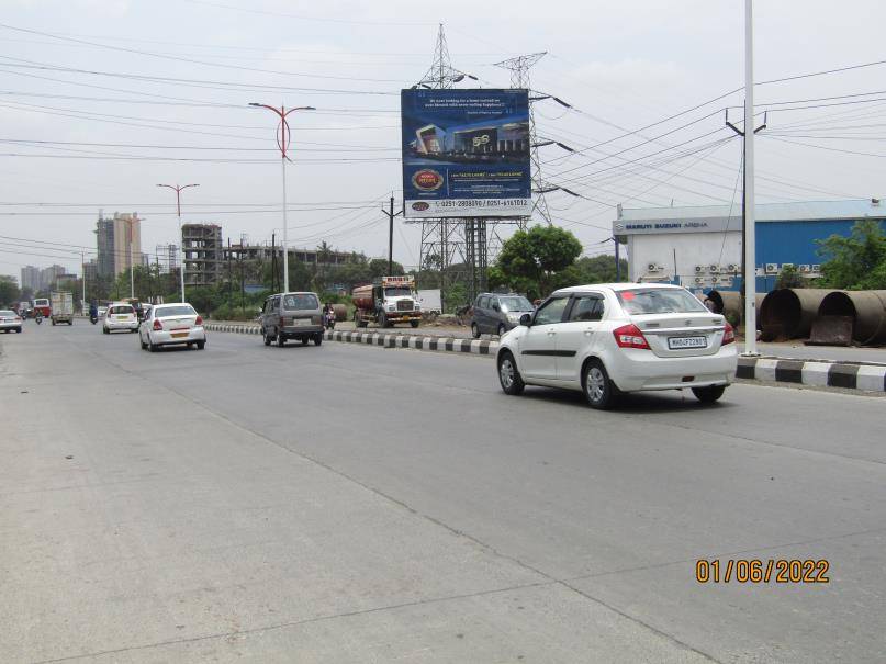 Billboard - At Kalyan Shil Road Near Paramount Project-TFT Shilphata to Dombivli - towards kalyan shil road,   KALYAN SHILPHATA RD,   Mumbai,   Maharashtra