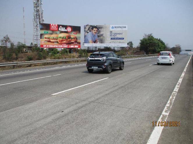 Billboard - at Dhamni Village-TFT Mumbai to pune - towards dhamni village, Mumbai Pune Express Highway, Mumbai, Maharashtra Billboard - at Dhamni Village-TFT Mumbai to pune - towards dhamni village, Mumbai Pune Express Highway, Mumbai, Maharashtra