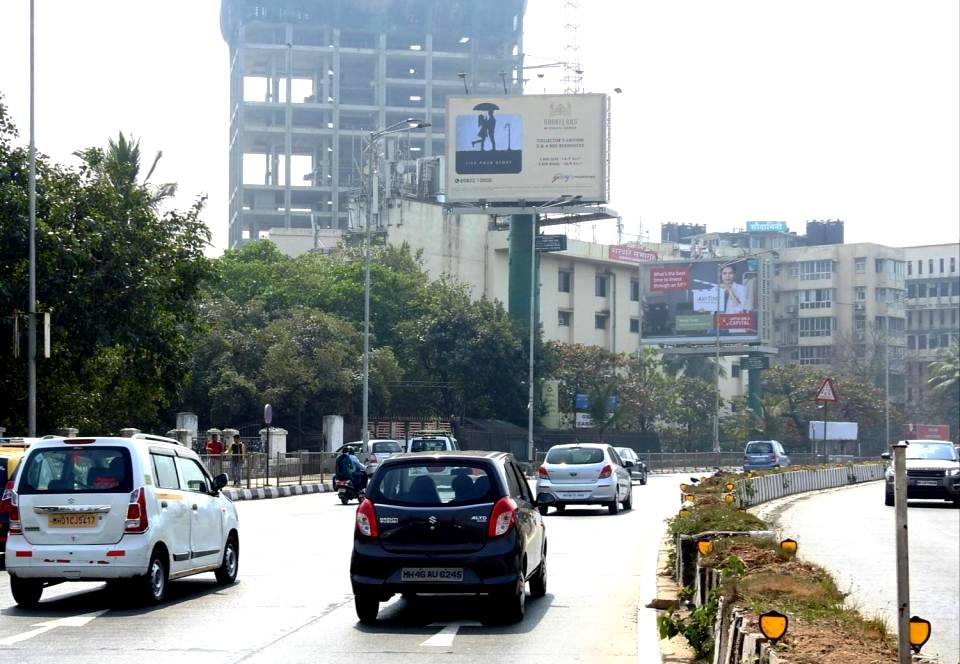 Hoarding - Near NSCI Site No :- 1 ( Upper)-M/T - towards haji ali,   Haji Ali,   Mumbai,   Maharashtra