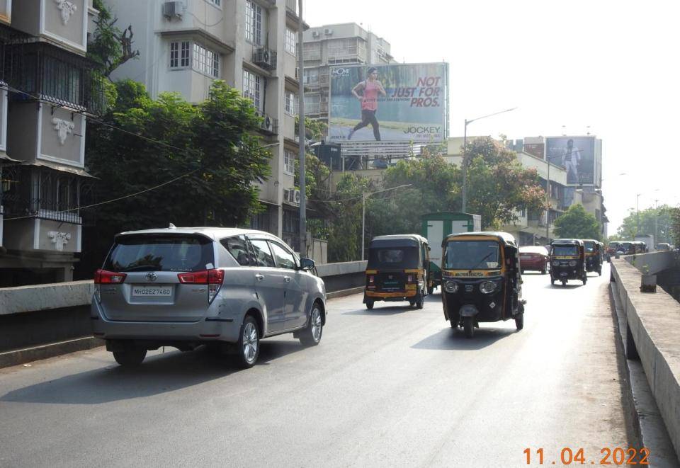 Hoarding - On Biscuit Flyover (West - East) -M/T - towards vile parle,   Vile Parle,   Mumbai,   Maharashtra