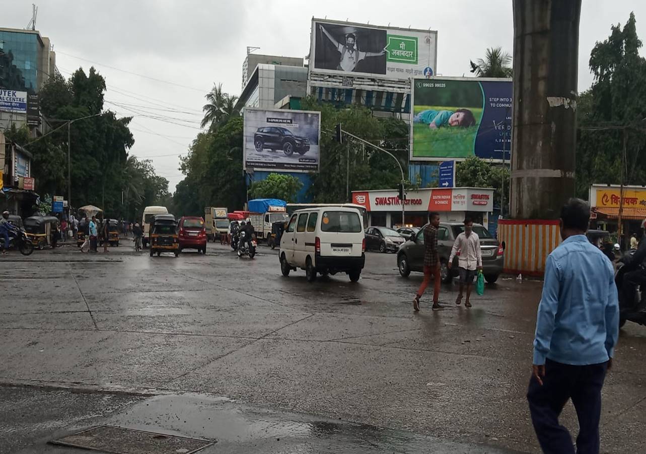 Hoarding - At Saki Naka Junction-M/T - Nr saki naka,   Andheri - Sakinaka,   Mumbai,   Maharashtra