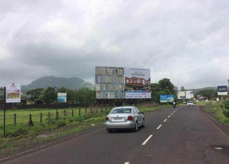 Hoarding - Karjat Chowk Road - Morbe Colony, Wavarele Bandhu,   Mule,   Mumbai,   Maharashtra