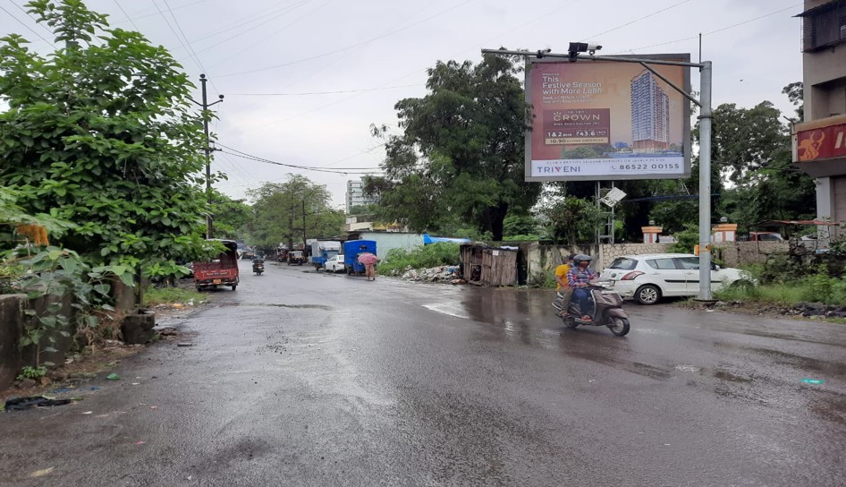Hoarding - Khadakpada - Near Indusland Bank,   Kalyan(W),   Mumbai,   Maharashtra