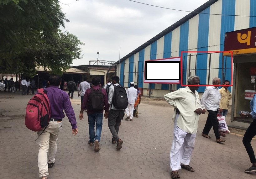 Hoarding - Near Booking Office facing City - 3 - Near Booking Office facing City - 3,   Ambernath,   Mumbai,   Maharashtra