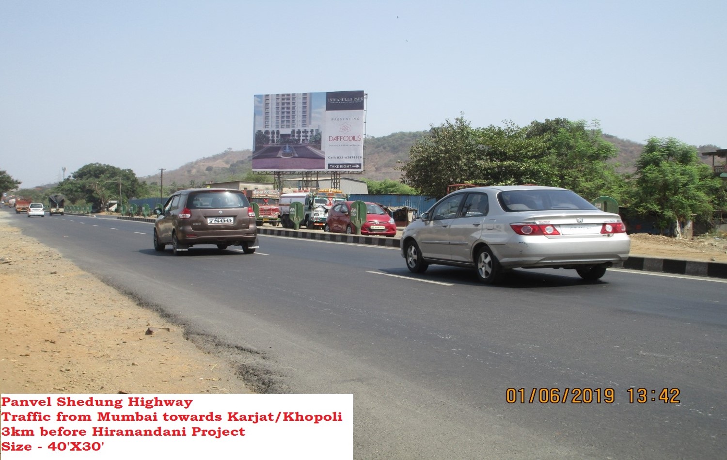 Hoarding - Panvel Shedung Toll Naka - from Mumbai towards karjat /Khopoli,   Panvel,   Mumbai,   Maharashtra
