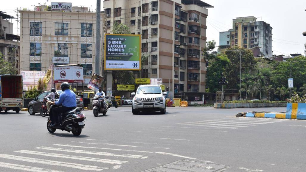 Hoarding - FTF Majiwada Pokharan Road No 02 & Gandhi Nagar Towards Hiranandani Meadows, etc, Thane, Thane, Maharashtra Hoarding - FTF Majiwada Pokharan Road No 02 & Gandhi Nagar Towards Hiranandani Meadows, etc, Thane, Thane, Maharashtra