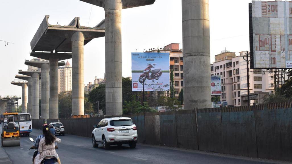 Hoarding - FTF Thane G B Rd towards Wagbil, Mandapa, Kapurbavdi, Majiwada, Thane, Thane, Thane, Maharashtra Hoarding - FTF Thane G B Rd towards Wagbil, Mandapa, Kapurbavdi, Majiwada, Thane, Thane, Thane, Maharashtra