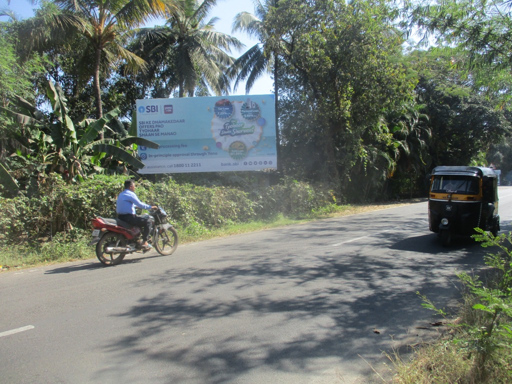 Hoarding - Alibaug-Mandva Road Near Gunjis Navgaon Phata FTF Revas,   RAIGAD,   Raigad,   Maharashtra