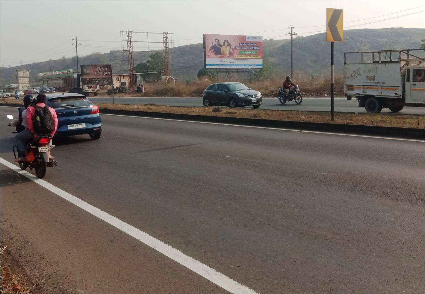 Hoarding - Pen (Kopar Phata) at Hotel Aryan on Mumbai-Goa Highway FTF Goa,   RAIGAD,   Raigad,   Maharashtra