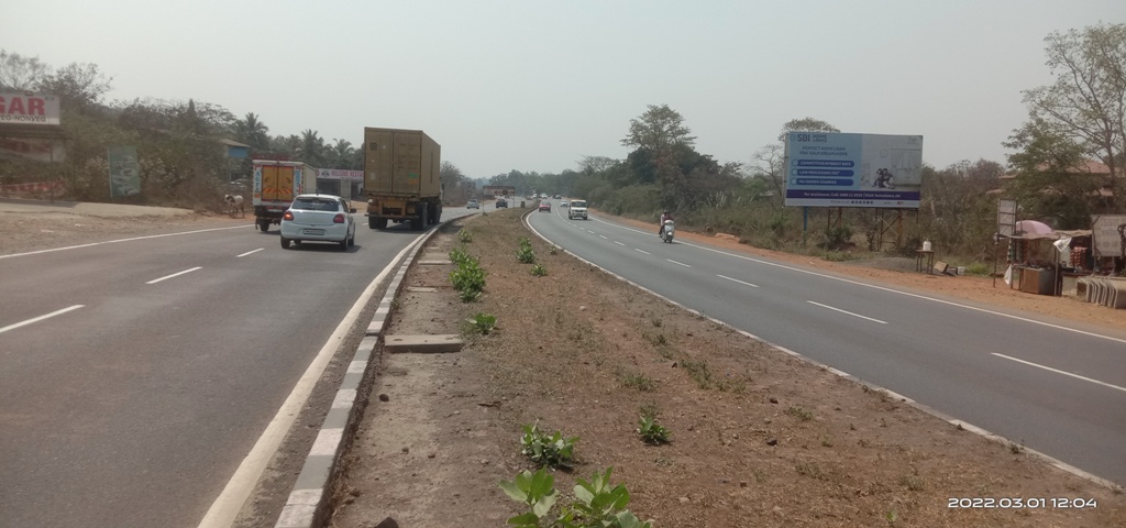 Hoarding - Karnala Near Bandalwadi Goan on Mumbai-Goa Highway FTF Goa,   RAIGAD,   Raigad,   Maharashtra