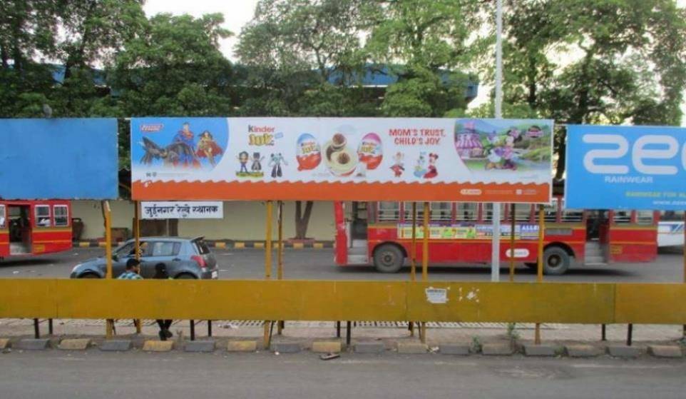 Bus Queue Shelter - Jui Nagar Rly Stn Complex Highway Side -2, Jui Nagar, Navi Mumbai, Maharashtra Bus Queue Shelter - Jui Nagar Rly Stn Complex Highway Side -2, Jui Nagar, Navi Mumbai, Maharashtra