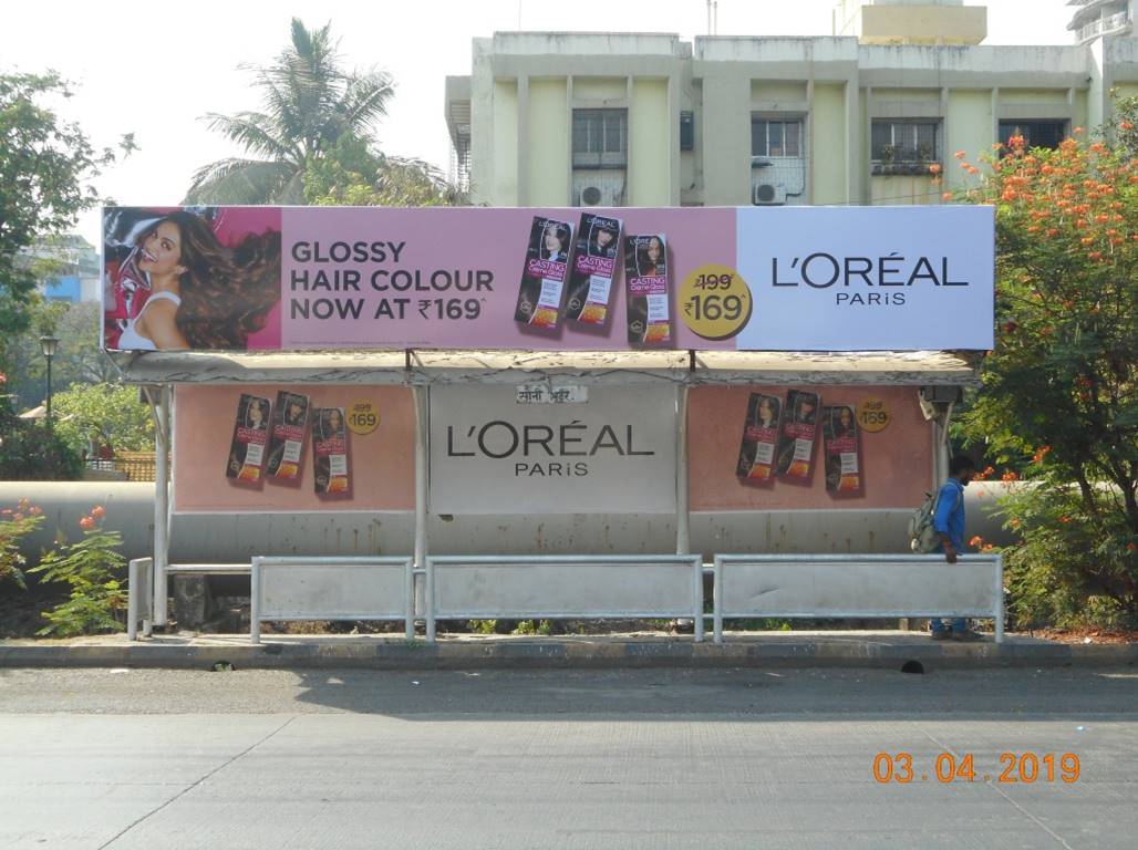 Bus Queue Shelter - SONY World., Palm Beach Road, Navi Mumbai, Maharashtra Bus Queue Shelter - SONY World., Palm Beach Road, Navi Mumbai, Maharashtra