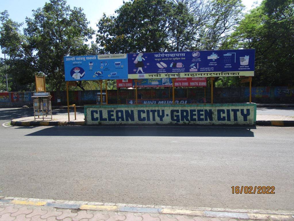Bus Queue Shelter - Nerul Sarsole Depot - 2, Nerul, Navi Mumbai, Maharashtra Bus Queue Shelter - Nerul Sarsole Depot - 2, Nerul, Navi Mumbai, Maharashtra