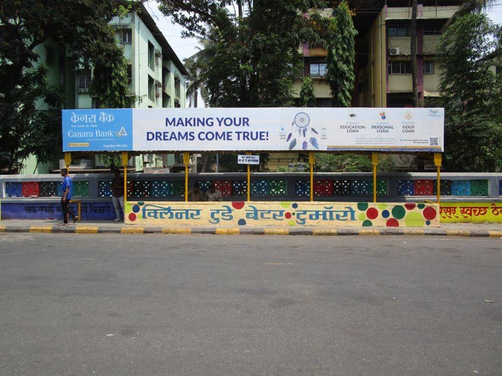 Bus Queue Shelter - CBD Belapur Bus Depot - 1,   CBD Belapur,   Navi Mumbai,   Maharashtra