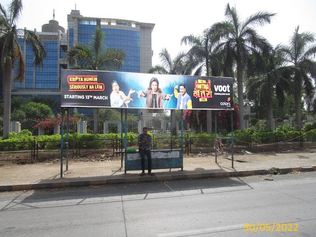 Bus Queue Shelter - HICO.,   MIDC,   Navi Mumbai,   Maharashtra