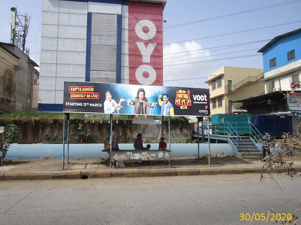 Bus Queue Shelter - Shamvik., MIDC, Navi Mumbai, Maharashtra Bus Queue Shelter - Shamvik., MIDC, Navi Mumbai, Maharashtra