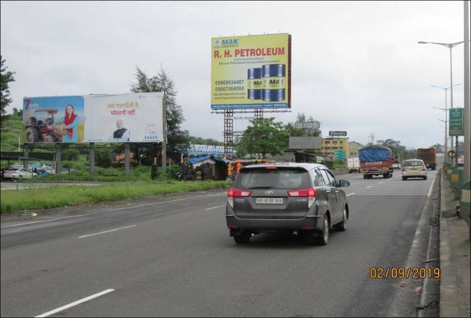 Billboard - N.H. No. 8, On Manor Flyover towards Vasai - Dahanu, Boisar to Virar, Vasai, MANOR, Palghar, Maharashtra Billboard - N.H. No. 8, On Manor Flyover towards Vasai - Dahanu, Boisar to Virar, Vasai, MANOR, Palghar, Maharashtra