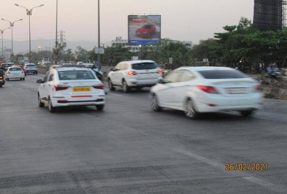 Billboard - Kalamboli,  After McDonald - Panvel to Sion Panvel Toll Plaza,   KALAMBOLI,   Navi Mumbai,   Maharashtra