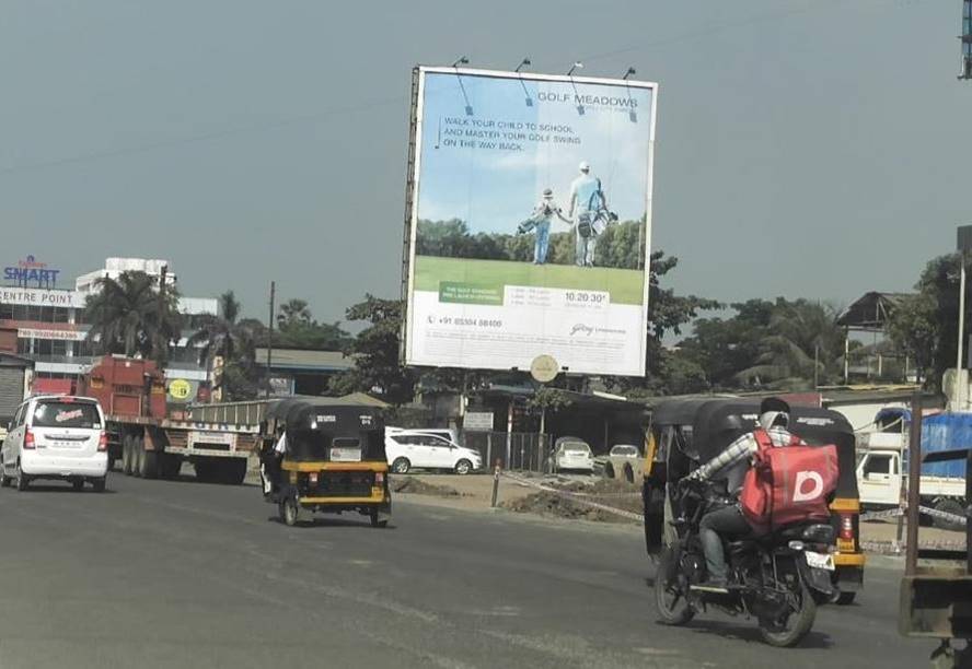 Billboard - Palaspa Phata Junction Opp.Datta Snacks Towards Panvel/Vashi (MT) - Palaspa Phata Junction Opp.Datta Snacks Towards Panvel/Vashi (MT),   Palaspa Phata,   Navi Mumbai,   Maharashtra