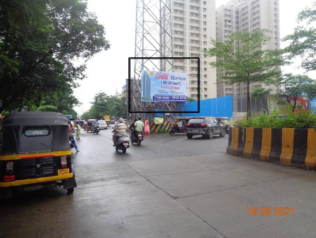 Billboard - Indralok Road - Near Hanuman Mandir facing MBSC Club,   Mira Road,   MUMBAI,   Maharashtra