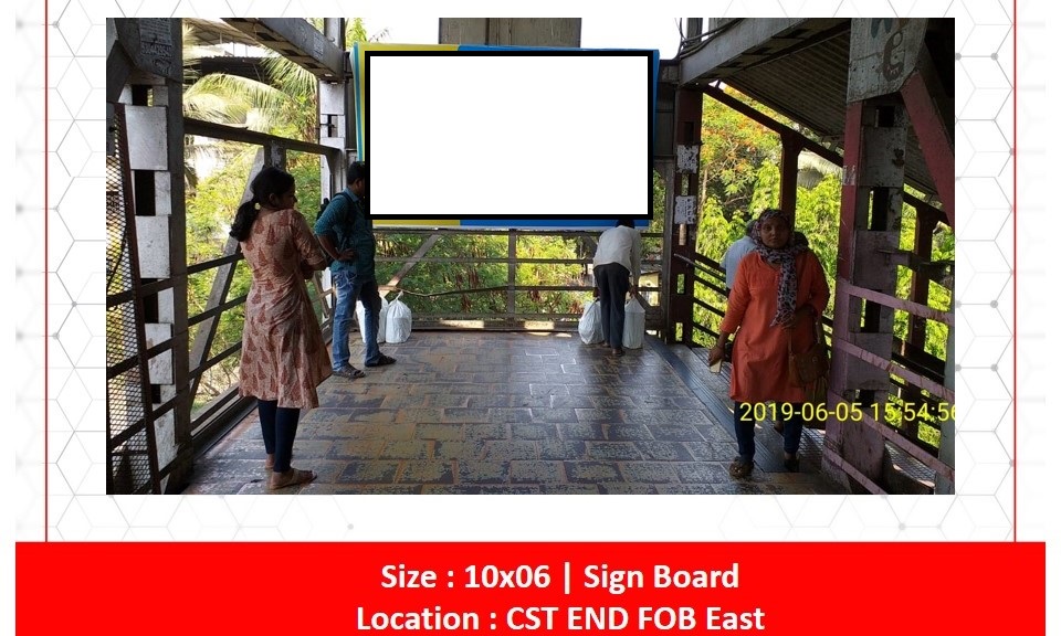 Billboard - Middle pillars - Middle pillars,   Nahur,   MUMBAI,   Maharashtra