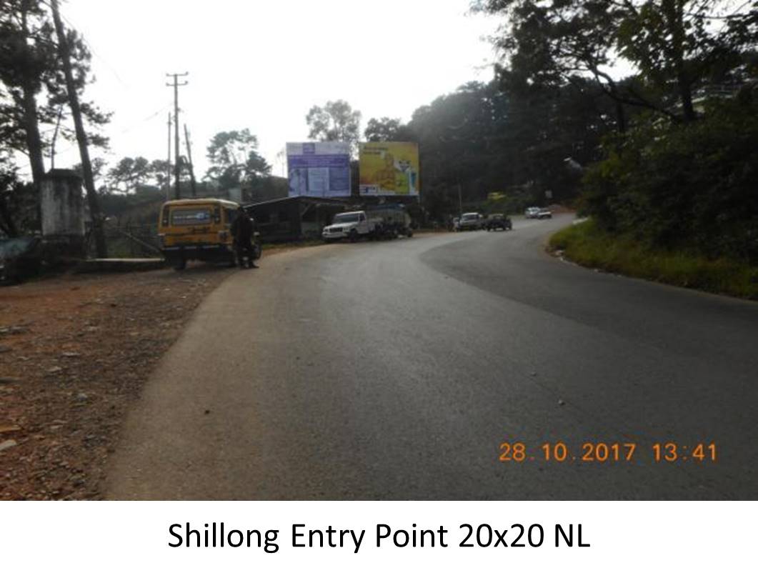 Billboard - Shillong Entry Point, Shillong, Meghalaya Billboard - Shillong Entry Point, Shillong, Meghalaya