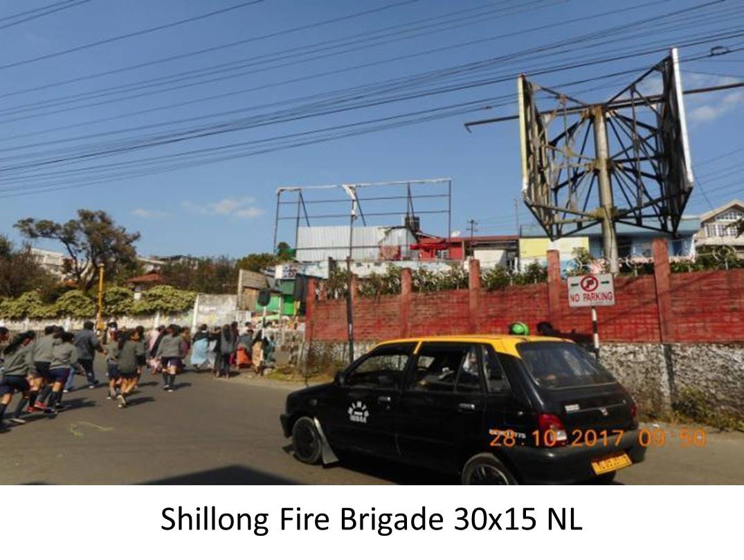 Billboard - Shillong Fire Brigade,  Shillong, Meghalaya