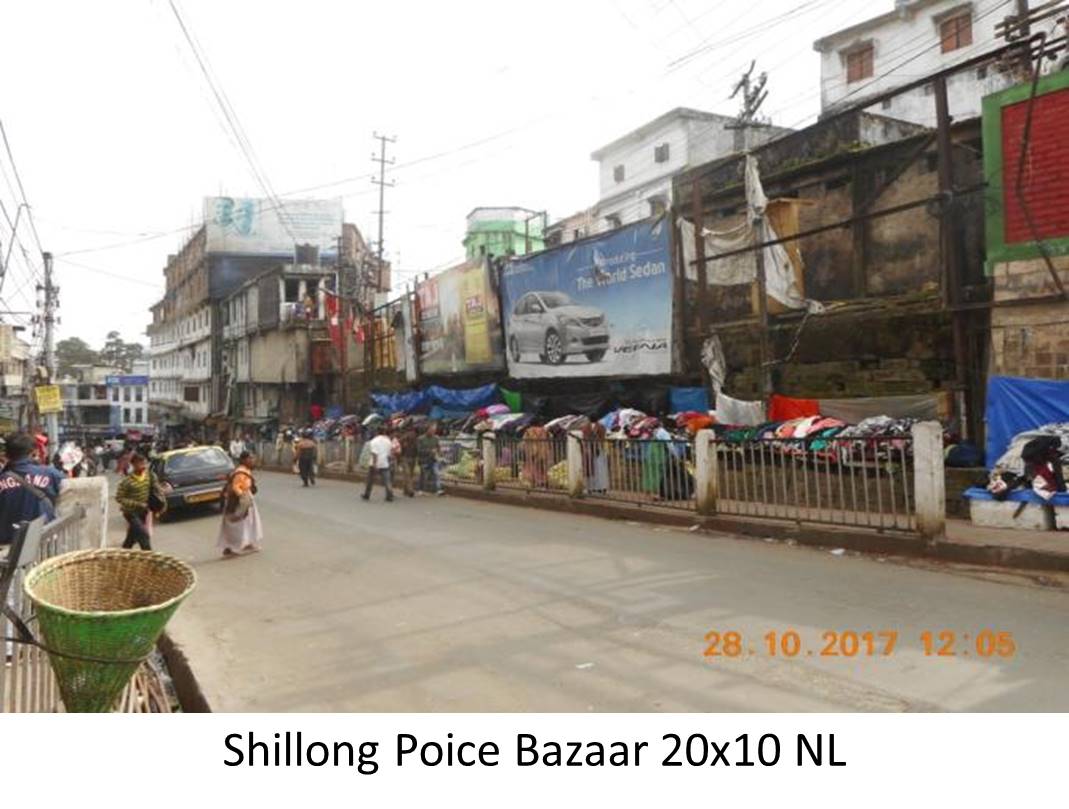 Billboard - Shillong Poice Bazaar,  Shillong, Meghalaya