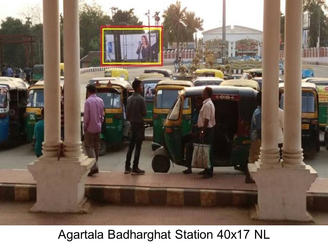 Billboard - Agartala Badharghat Station, Agatala, Tripura Billboard - Agartala Badharghat Station, Agatala, Tripura