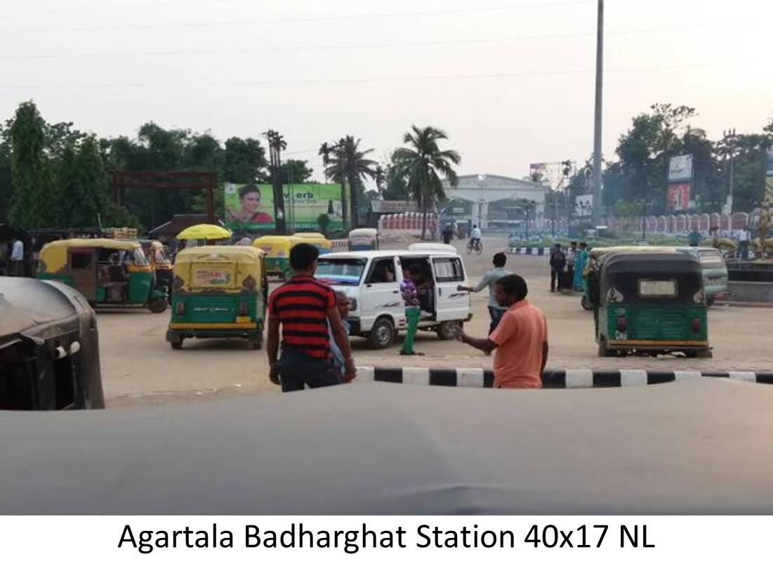 Billboard - Agartala, Badharghat Station, Agatala, Tripura Billboard - Agartala, Badharghat Station, Agatala, Tripura