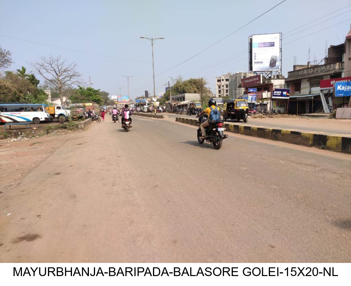Billboard - Baripada-Balasore Golei, Mayurbhajna ,  Odisha