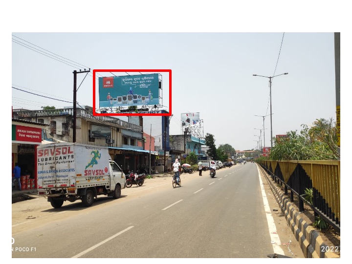 Billboard - Bargarh Gurudwar Chhak, Bargarh, Odisha Billboard - Bargarh Gurudwar Chhak, Bargarh, Odisha