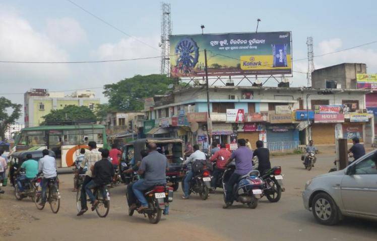 Billboard - Gandhi square, Keonjhar, Odisha