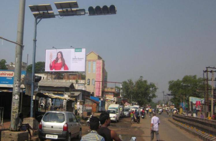 Billboard - Gandhi square fcg Traffic, Keonjhar, Odisha