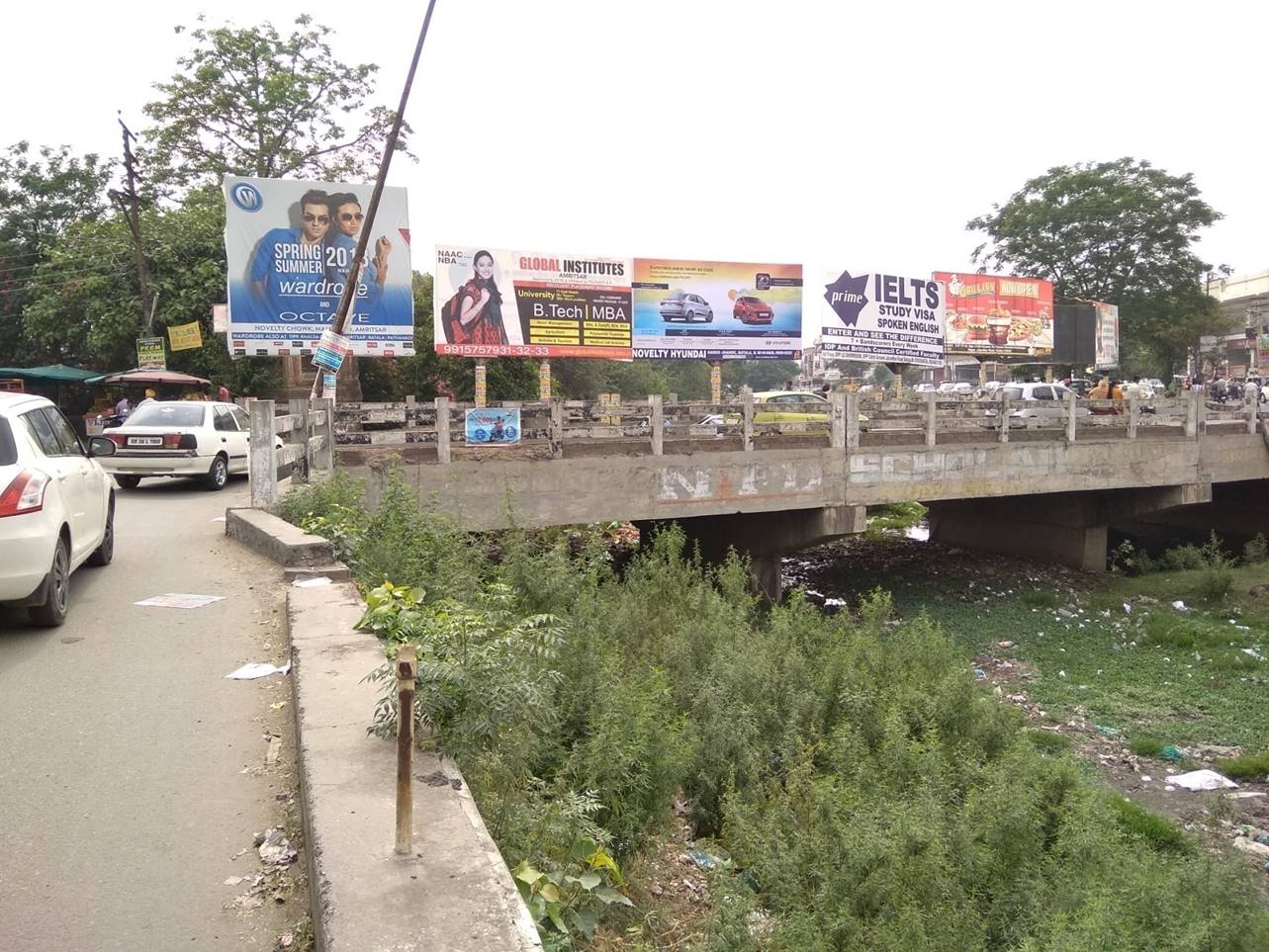 Unipole - Hansli Bridge 1, Batala, Punjab Unipole - Hansli Bridge 1, Batala, Punjab
