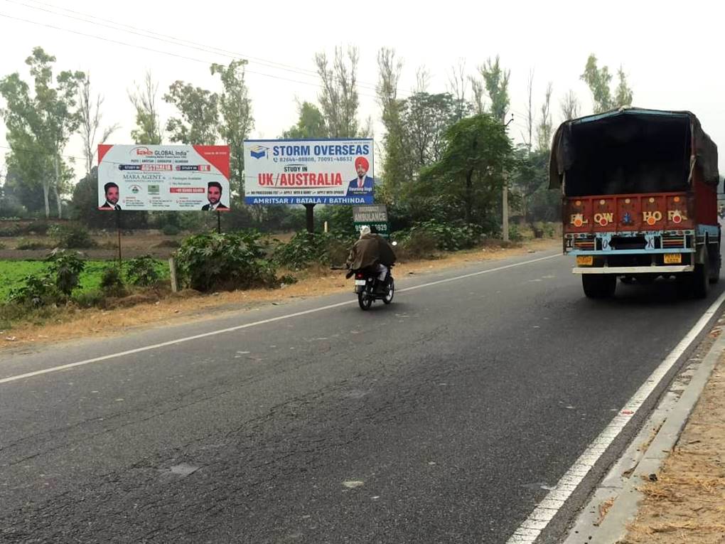 Unipole - Manawala Toll Plaza, Amritsar, Punjab Unipole - Manawala Toll Plaza, Amritsar, Punjab
