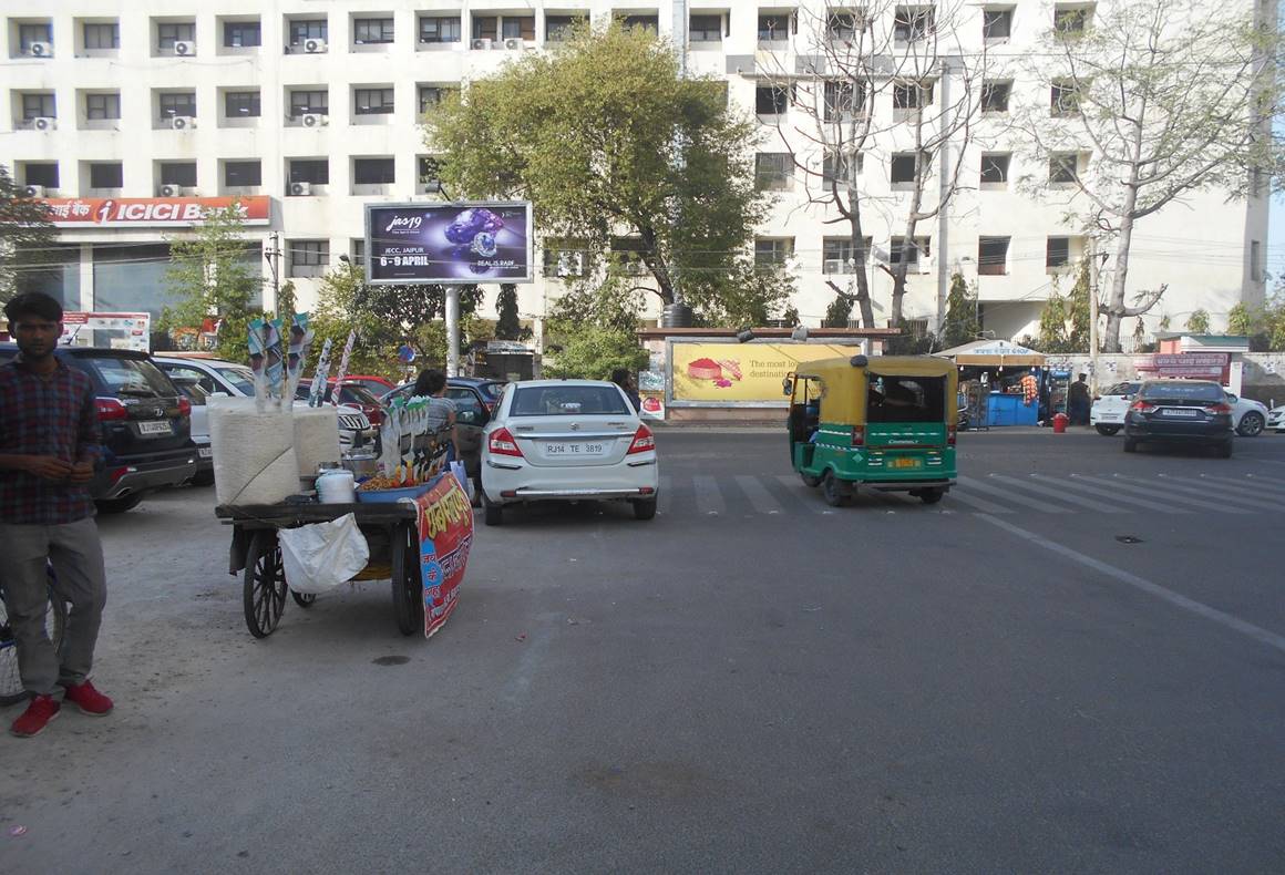 Unipole - Near Crystal Court, Jaipur, Rajasthan Unipole - Near Crystal Court, Jaipur, Rajasthan