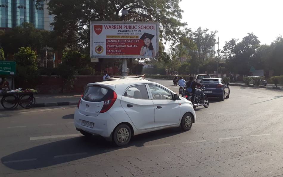 Unipole - Collectrate Circle, Jaipur, Rajasthan Unipole - Collectrate Circle, Jaipur, Rajasthan